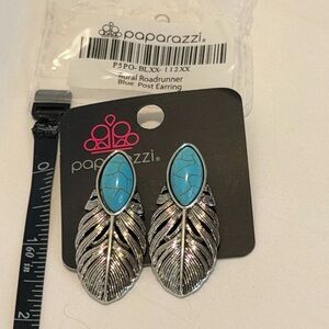 Paparazzi Earring ~ Rural Roadrunner - Blue